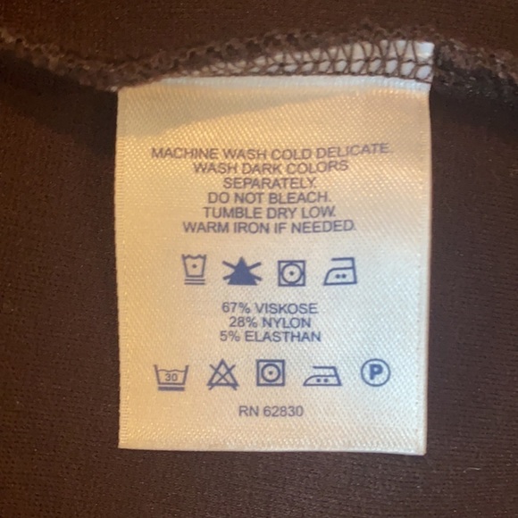 Lands End Dress Brown polkadot SZ 8 Sleeveless - Picture 6 of 8